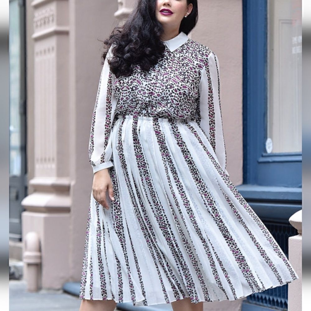 Girl With Curves x Lane Bryant Cheetah Dress